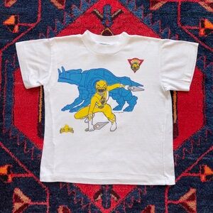 Vintage 1993 Mighty Morphin Power Rangers Trini Single Stitch Kids T-Shirt
